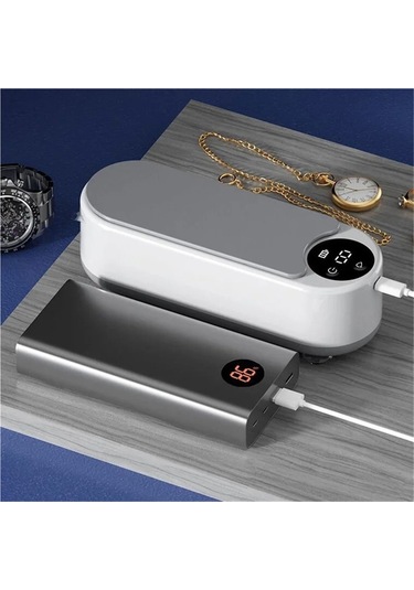 Jialan Taşınabilir Küçük Ultrasonik Temizleyici Gözlük Takı