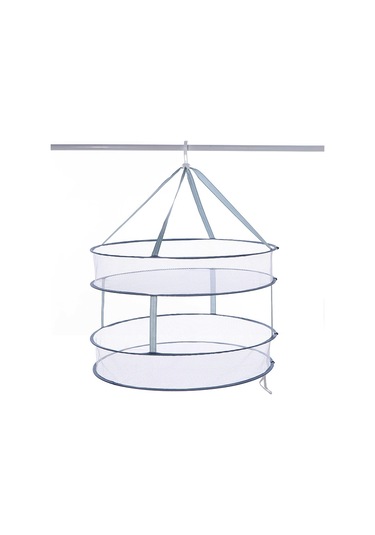 Sones Katlanabilir Kurutmalık Çamaşır Filesi Askılı Kazak Kurutma Askısı, Özellik: 61 Cm 2 Katmanlı Diğer