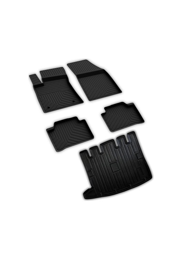 Dacia Jogger Ferrous 4d Paspas Ve 7 Koltuklu Model İçin 3d Bagaj Havuzu 2022 Ve Üstü