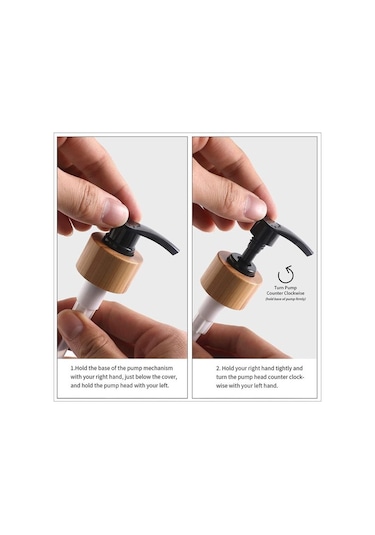 Çiftlik Evi Mutfak Tezgahı Banyo Organizasyonu İçin Pompa Sabun Şişesi İle El Sabunu Ve Bulaşık Sabunu Dispenseri 500ml Style 3 Diğer