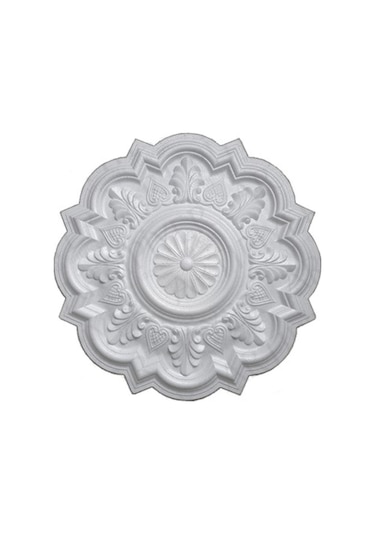 Menekşe Desenli Tavan Lamba Göbeği Eps Stropiyer Kartonpiyer