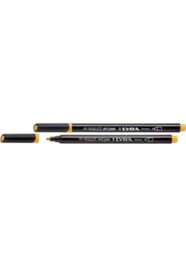 Hi-quality Art Pen Çizim Ve Boyama Kalemi Gold Ochre