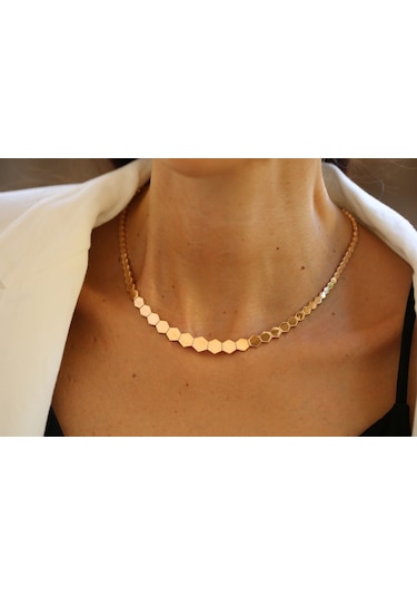 Reis Kuyumculuk T10334 Honey Altın Kolye