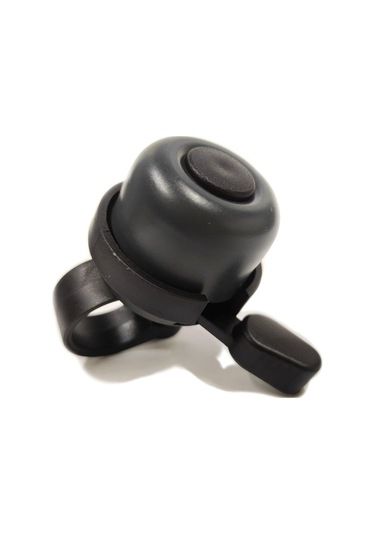 Sarissa Çocuk Bisikleti Zil 1. Kalite Plastik Gövde Metal Çan Siyah