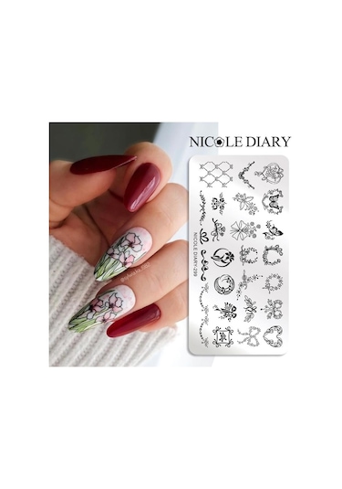 Nicole Diary Metal Stampa Tabakası 299 56510