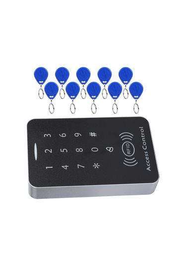 Shineyee Id Kartlı Kapı Erişim Kontrol Cihazı - Rfıd Kart/şifre İle Güvenli Erişim, 1000 Kullanıcı Desteği, Kesintisiz Veri Saklama