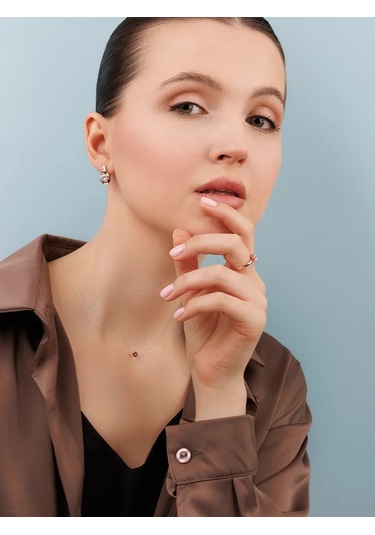 Veronika Jewelry Factory Misina Üzerinde Gümüş 925 Kolye Misinabancı 100963837 Altın