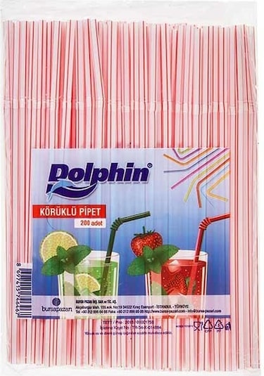 Dolphin Körüklü Pipet 200'Lü