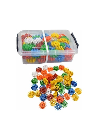 Oyuncak Çarklı Puzzle Dünyası 60 Parça Eğitici Yapı Seti