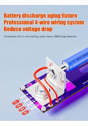 Maoyaya 20a 4-kanallı Pil Test Standı 18650 İç Direnç Kapasitesi