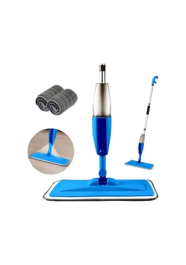 Flora Water Sprey Mop Su Hazneli 300 ML + 3 Yedek Bez