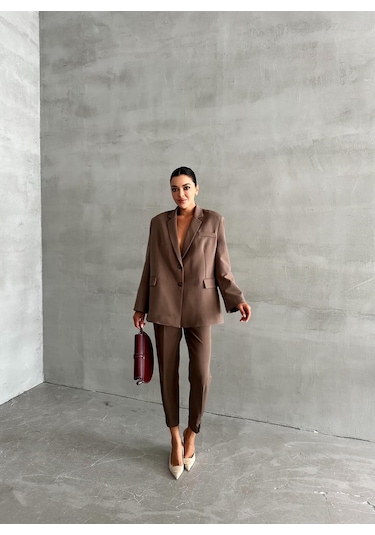 Kahve Washington Blazer Ceket Kahve