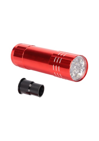 Moveevo Küçük Metal Plastiği Led Soğuk Işık Yumurta Test Cihazı - Kuluçka Gözlem Aleti Pil Dahil Değil