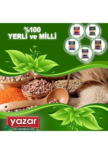 Yazar Gönen Baldo Pirinç 5 KG + Kuru Fasulye 5 KG + Koçbaşı Nohut 5 KG