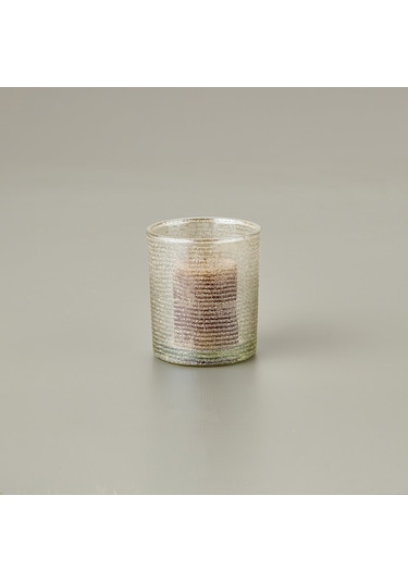 Kpmm Sua Cam Mumluk - Gümüş - 7x7x8 Cm Renkli