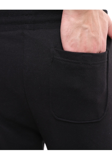 Bella Dossi Kargo Cep Detaylı Eşofman Altı Siyah