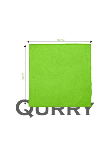 12'li Toz Bezi 30x30 Cm, Oto Temizlik Bezi, Mutfak Bezi, Toz Bezi, Mikrofiber Bez, Sihirli Bez Çok Renkli