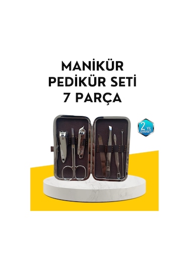 Muratech Dalı Çelik Aletlerden Oluşan Kişisel Bakım Seti