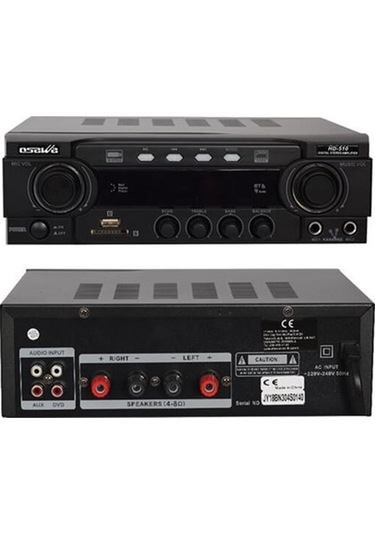 Osawa Hd-510 50W Usb/Sd/Mp3 Bluetooth Stereo Anfi