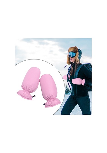 Suntek Erkekler Kadınlar İçin Aşağı Eldivenler Kar Mor Mor