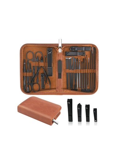 Hangfox 26 Parça Çelik Tırnak Kırıcı Seti - El, Yüz Ve Ayak Bakımı, Manikür, Pedikür, Kaş Düzenleme, Dayanıklı Ve Keskin Araçlar