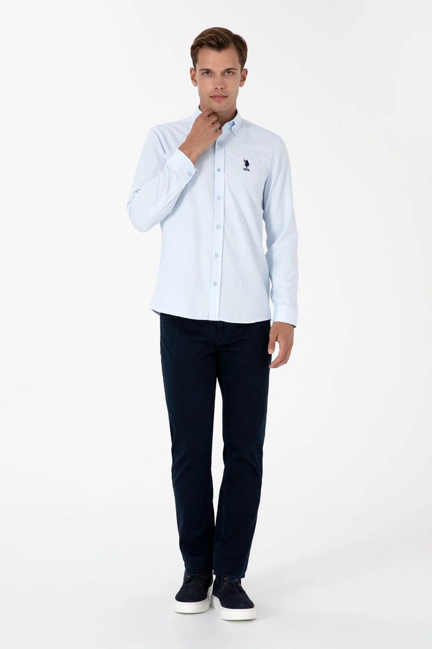 U.s. Polo Assn. Nova025k Açık Mavi Erkek Gömlek 2225592 Açik Mavi