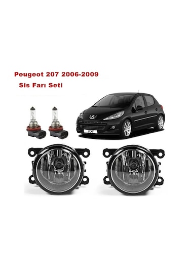 Peugeot 207 2006-2009 Sis Farı Seti 8200074008