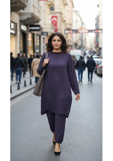 Misswhence Tunik Takım 39018 Mor