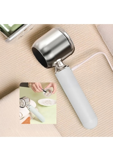 Mioji Mio Lr6 Dijital Gösterge 800mah Kablosuz Tüy Tiftik Makinesi - Beyaz