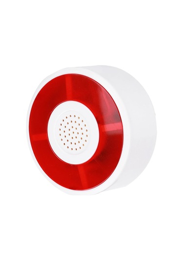 Xiyyadms Rja-108 Abs Plastik 12v Led Işık Ve Sesli Alarm Sistemi, 110db Yüksek Ses, Enerji Tasarruflu, Kolay Kurulumlu Uyarı Lambası