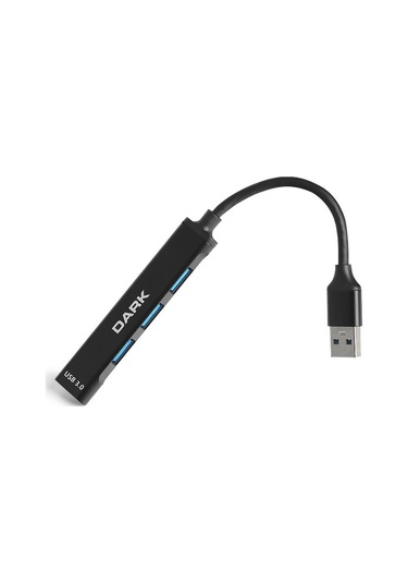 Dark Connect Master X4 Dk Ac Usb310 4Port Usb 3.0 Siyah Usb Çokl