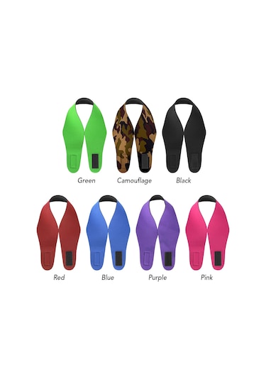 Geeroyoo Neopren Yüzme Bandı - Su Geçirmez, Ter Emici, Mor Renk, L Boyut Mor