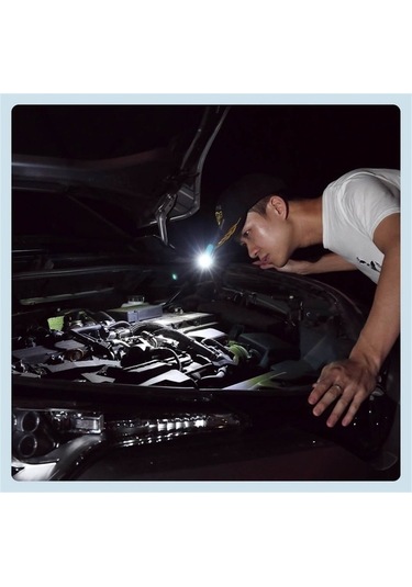 Novahub Nextool 170lm Döndür. Far Cob Kamp Bisiklet Işık Antibakteriyel Kemerli Mavi Çok Renkli