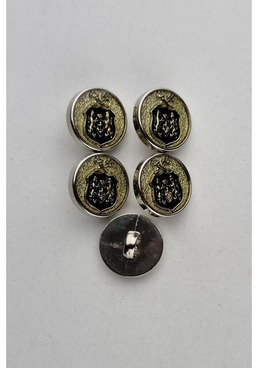 Küçük Boy Blazer Efe Yeleği Düğmesi - Desen 2 5 Adet