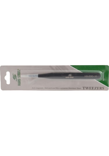 Hard Steel Antistatik Paslanmaz Çelik 110mm Cımbız / Hs-esd-10