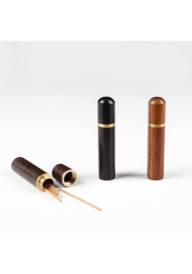 Suntek Ev Otel Için Kürdan Tutucu Saklama Kabı Çok İşlevli Siyah Siyah