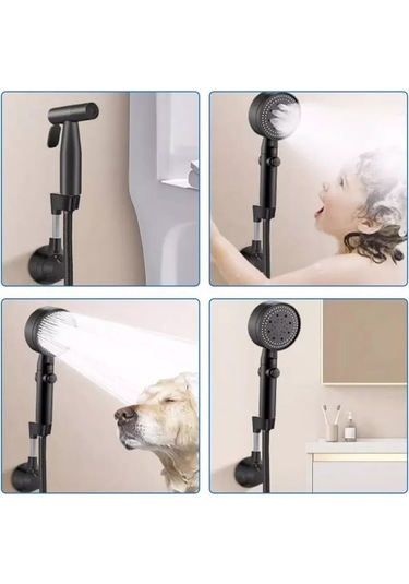 Megaplane Duş Başlığı Tutucu, Vakumlu 201622655 Beyaz