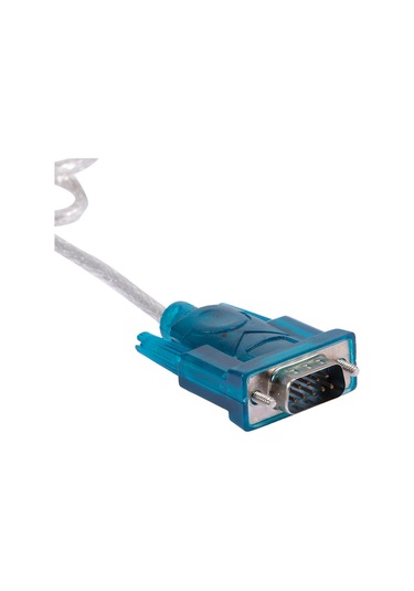 Ximistore9 Usb'den Rs232'ye 9 Pin Seri Port Dönüştürücü Kablosu - Mikrodenetleyici Geliştirme Tahtası İçin 70cm Mavi Kablo Win/mac Desteği