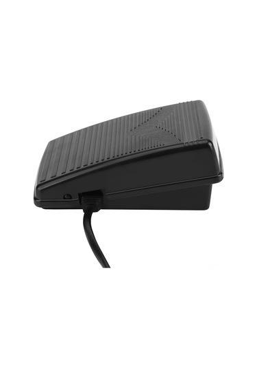 Leezsing Dikiş Makinesi Ayak Kontrol Pedalı - Plastik Malzeme, Uyumlu Şarj Bağı, 23x14x5cm Boyut, 310g Ağırlık Siyah