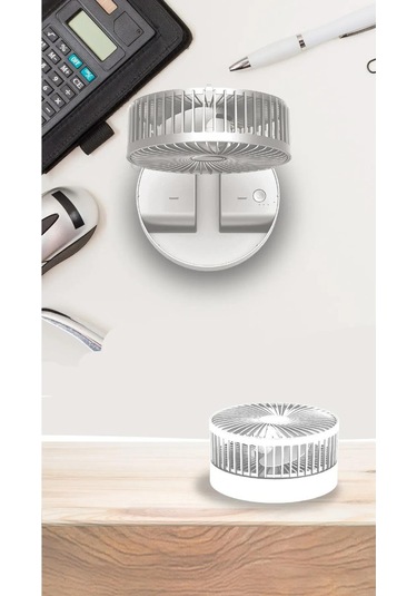 Kiwi Şarjlı Masaüstü Vantilatör Kfan-7608