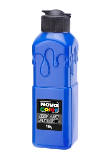 Nova Color Akrilik 180 Gr Mavi Çok Renkli