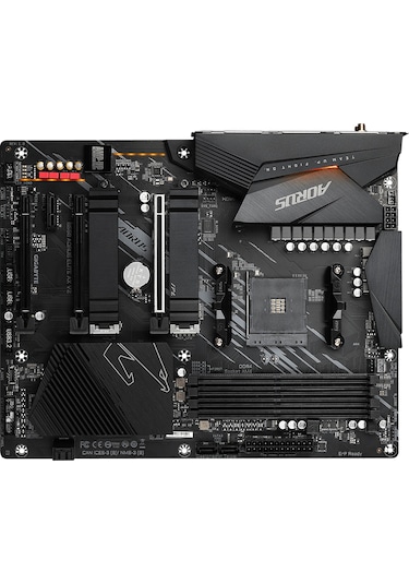 Gigabyte B550 Aorus Elite AX V2 AMD B550 4733 MHz (OC) DDR4 Soket AM4 ATX Anakart