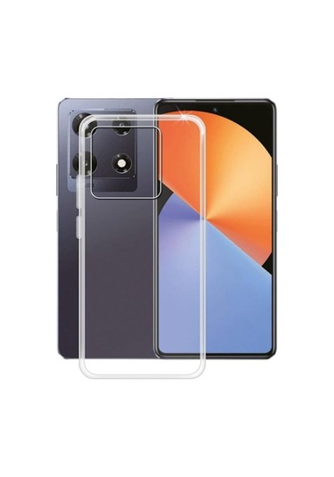 Prolysus İnfinix Uyumlu Note 30 Pro Kılıf Kamera Korumalı Şeffaf Yumuşak Silikon Kılıf