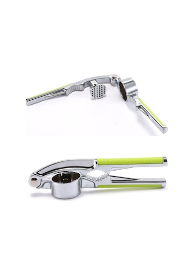 Sarımsak Presi Ceviz Açma Aletleri Ezici Kıyıcı Doğrayıcı Silikon Soyucu Tüpsarımsak Presi Ceviz Açma Aletleri İle Ezici Yeşil