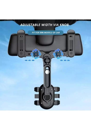 Sones Geçmeli Dikiz Aynası Araç Telefonu Tutucu Araç İçi Navigasyon Braketi