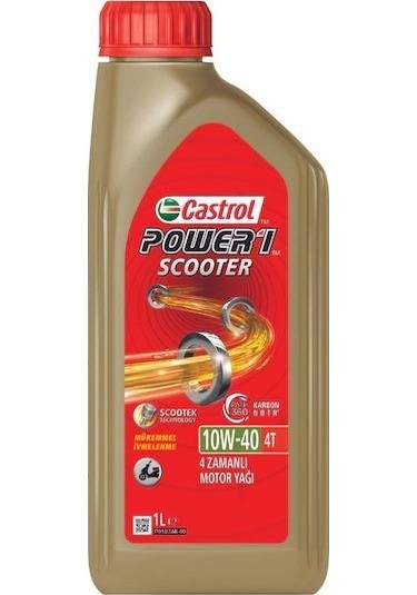 Castrol Power 1 Scooter 10w-40 1 Litre Motor Yağı-4287