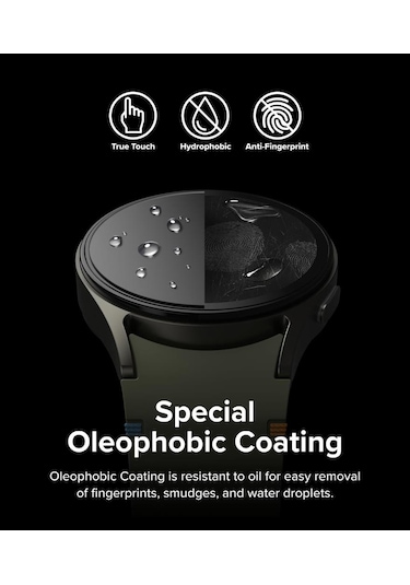 Samsung Galaxy Uyumlu Watch 7 44mm Full Ekran Nano Saat Koruyucu