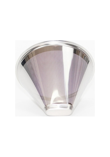 Flybuy Suntek Paslanmaz Çelik Kahve Filtresi Ev Sepeti Koni, 98mm Çap Diğer