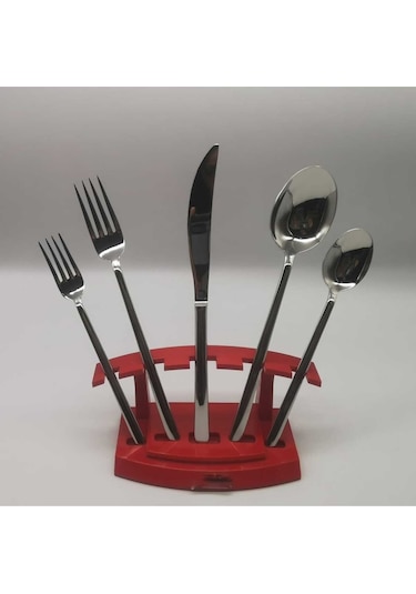 Dilay Afra 72 Parça Luis Çatal Kaşık Set 4mm