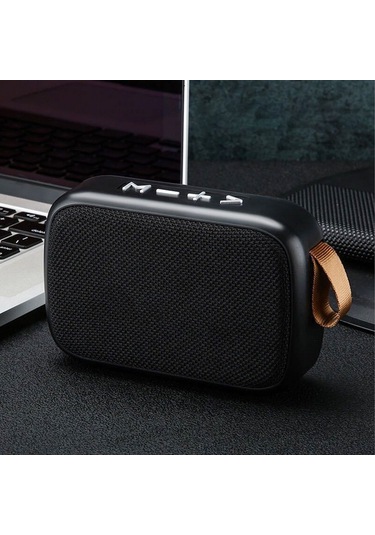 Suofeng Siyah Taşınabilir Bt Hoparlör, Hıfı Ses Kalitesi, Usb/tf Kart/fm Radyo Desteği, Elsiz Arama, Spor Ve Dış Mekan İçin Mini Subwoofer